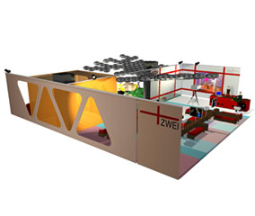 VIVA2 Messestand Popkomm